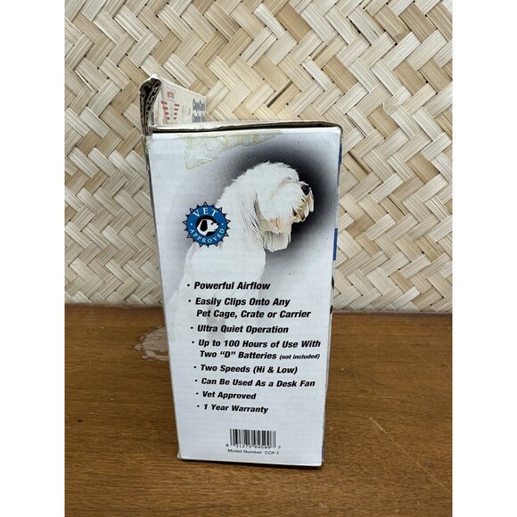 Metro Vac Air Force Cage/Crate Cooling Fan For Pets Travel - Picture 5 of 6